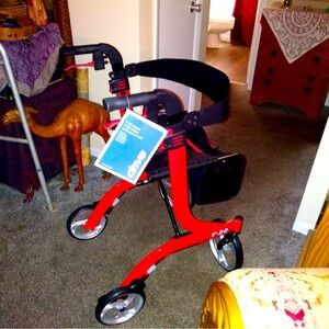 Drive™ Nitro Tall Height 4 Wheel Rollator